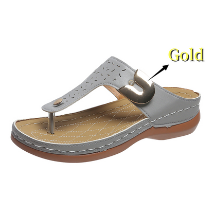 Women's Round Casual and Comfortable Toe Sandals