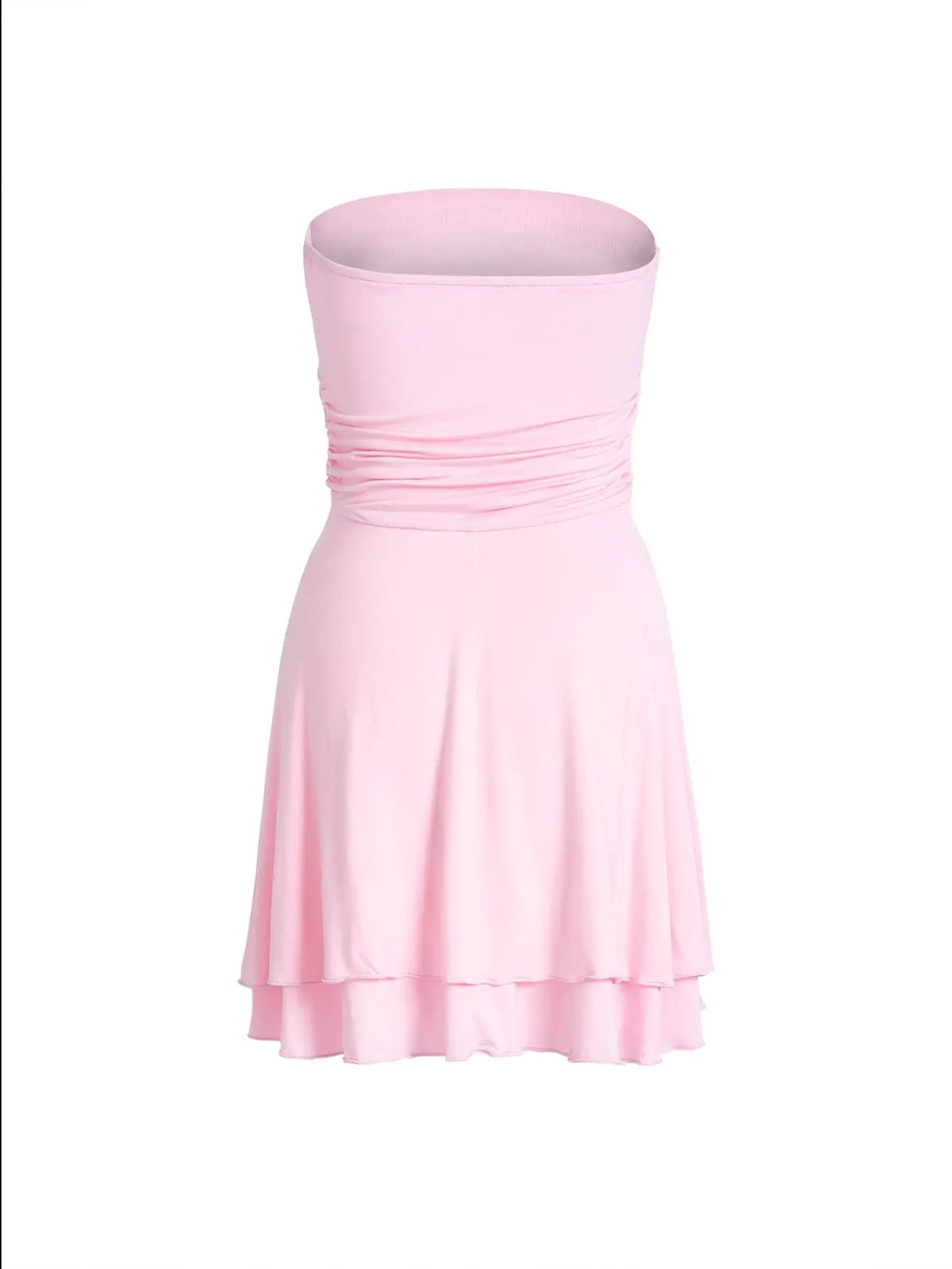 Short Dress Summer Sexy Pleated Tight Dresses